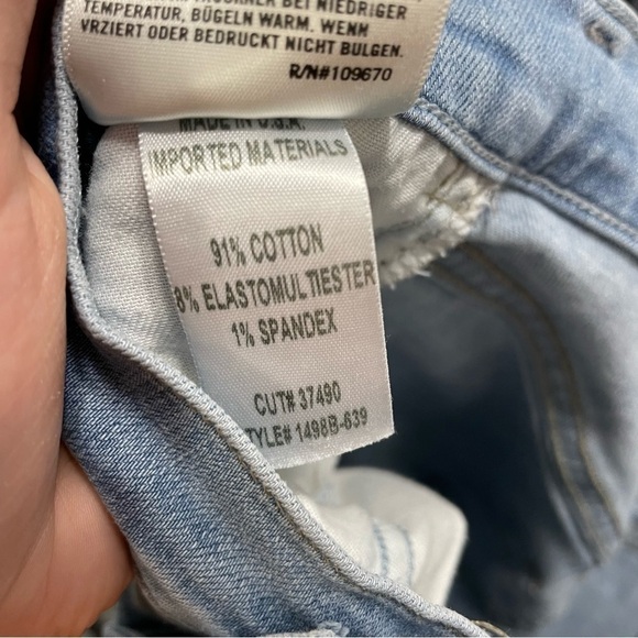 [25] Citizens of Humanity Avedon Ankle Ultra Skinny Light Wash Denim Jean Women - Picture 14 of 15